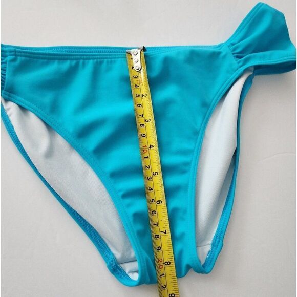 Victoria's Secret/Pink - Size M - Neon Nectar  Surf Crochet Hipster Swim Bottoms - Picture 7 of 9